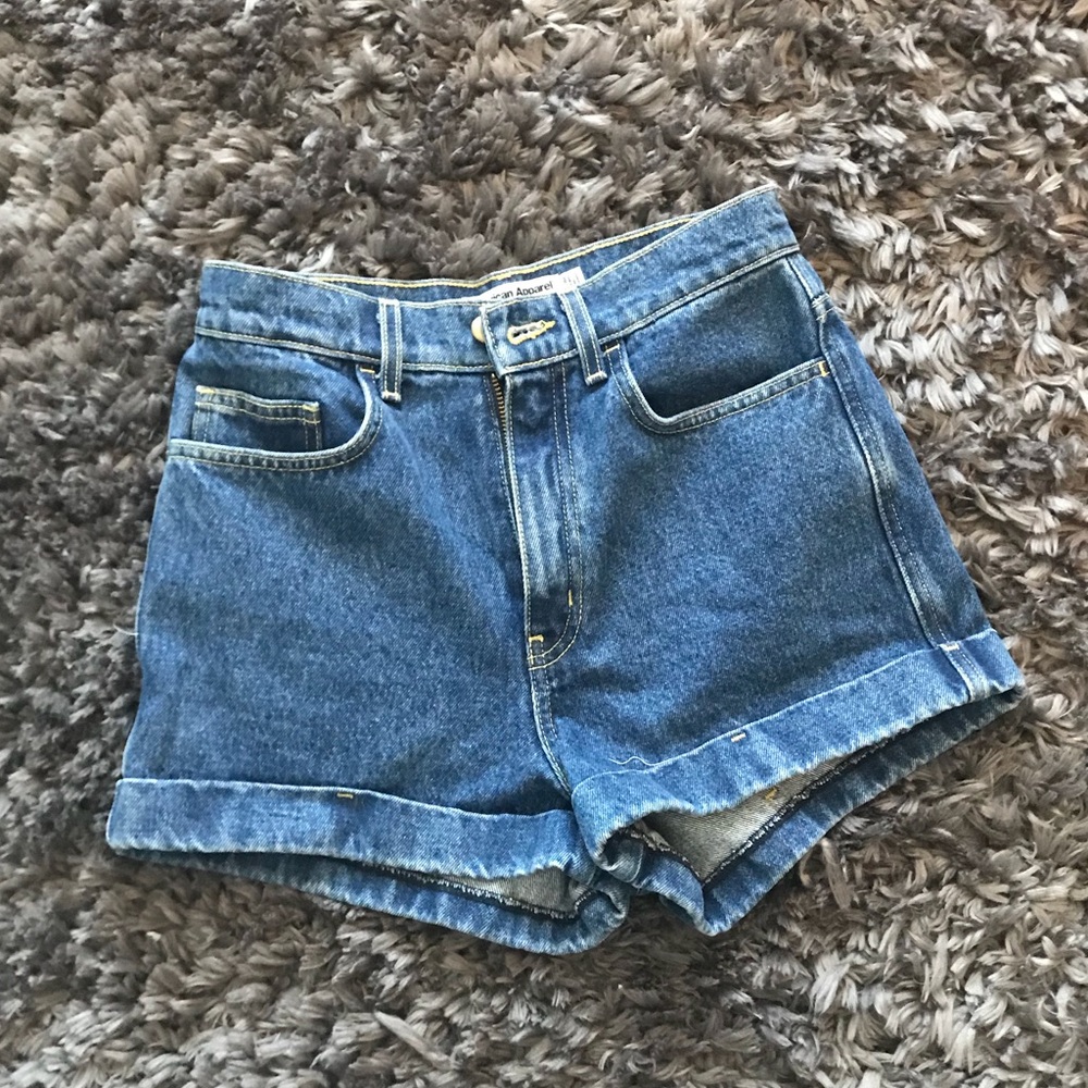 American apparel jean shorts! Never worn before.